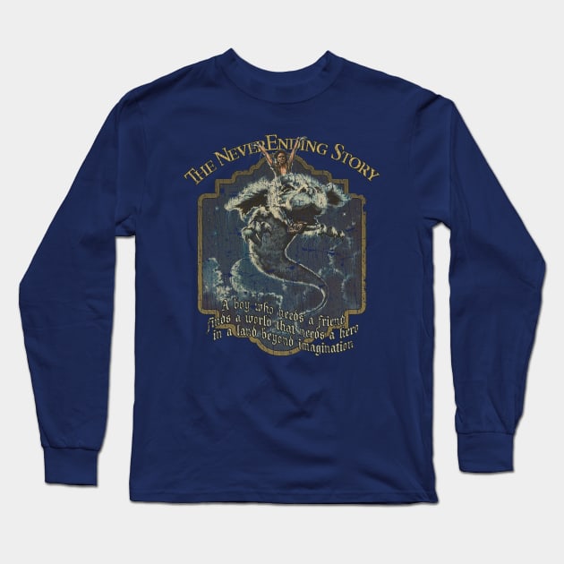 The NeverEnding Story 1984 Long Sleeve T-Shirt by JCD666